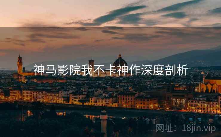 神马影院我不卡神作深度剖析