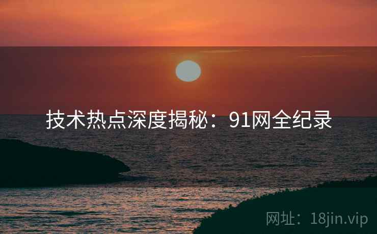 技术热点深度揭秘：91网全纪录